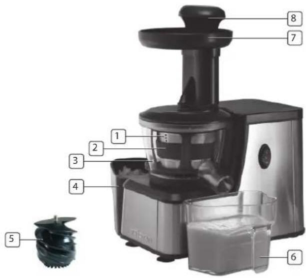 TRISTAR SC2285 - DeScRIPTIoN DeS PIÈceS - 1