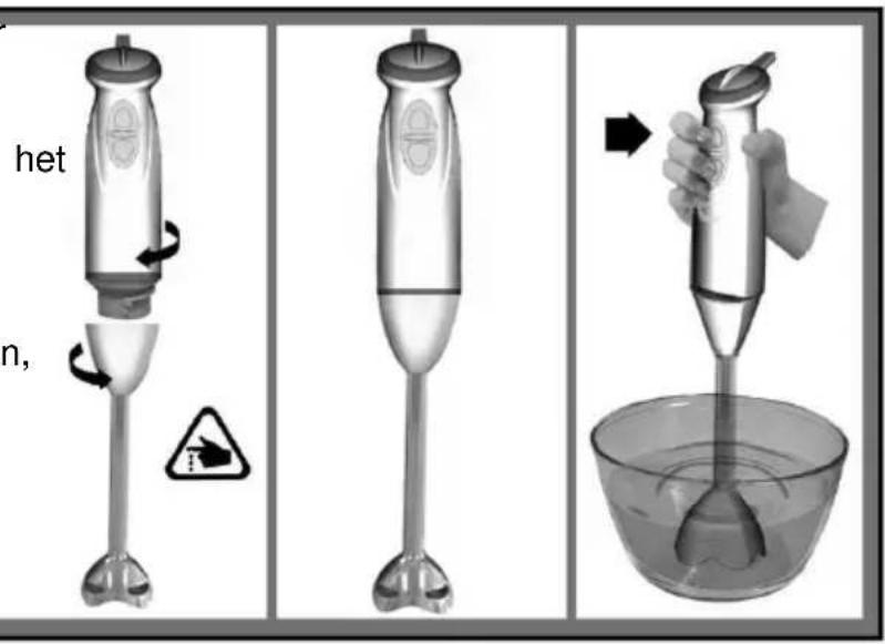 TRISTAR MX4133 - Hoe de handmixer te gebruiken - 1