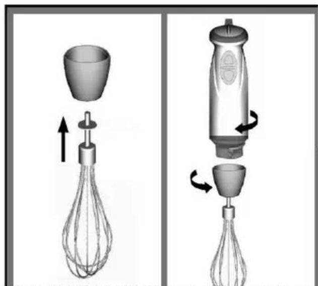 TRISTAR MX4133 - Comment utiliser le mélangeur - 3