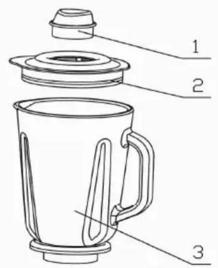 TRISTAR BL4417 - Pièces &amp; Contenu - 3