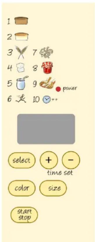 TRISTAR BM4580 - Programmakeuze - 1