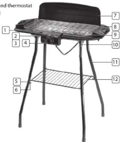 TRISTAR BQ2804 - PaRTS DeScRIPTIoN - 1