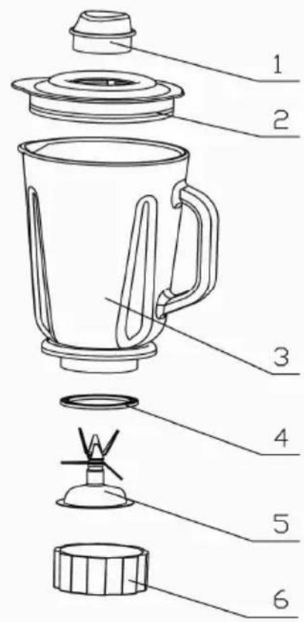 TRISTAR BL4426 - Parti &amp; Contenu - 3