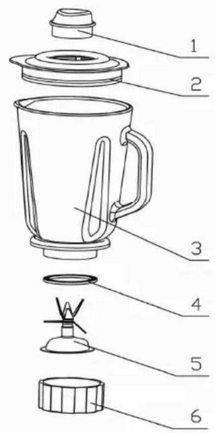TRISTAR BL4426 - Peças &amp; Conteudos - 3