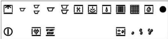 BORETTI BPK45 - DESCRIPTION OF THE CONTROL PANEL: TOUCH BUTTONS - 1