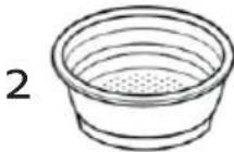 BORETTI Espresso B402 - Auswahl des filters - 2