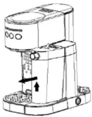 BORETTI Espresso B400 - Čištění zásobníku na mléko a pěniče mléka - 1