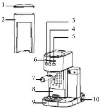 BORETTI Espresso B400 - TEILE - 1