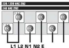 BORETTI VFPS 94 IX - Aansluitschema's - 2