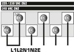BORETTI VFL120 - Aansluitschemaa's - 2