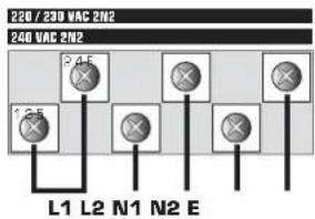 BORETTI MBR70 - Aansluitschema's - 2