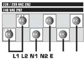 BORETTI MBR70 - Schémas de raccordement - 2