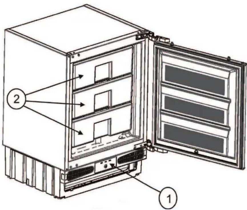 BORETTI BV83 - DEEL 6. ONDERDELEN VAN HET APPARAAT EN HET VAK - 1