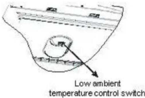 BORETTI BKV179 - Super Freeze and low ambient switch (In some models) - 1