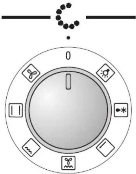 CONSTRUCTA CH26850 - Sélecteur de fonction Le sélecteur du mode de cuisson permet de régler le mode de cuisson pour le four. - 1