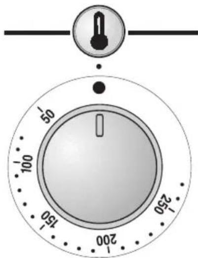 CONSTRUCTA CH26810 - Temperatuurkeuzeknop 50-275 - 1