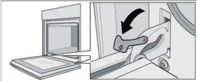 CONSTRUCTA CH130250 - Removing the appliance door - 1