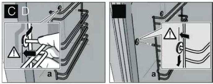 CONSTRUCTA CH130250 - ⚠ Risque de brûlure dû aux pièces chaudes de le compartiment de cuisson ! - 2