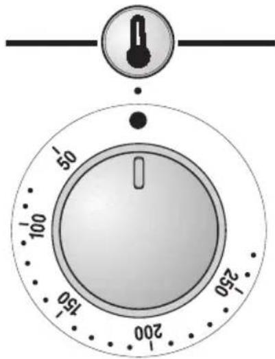 CONSTRUCTA CH23810 - Temperatuur- keuzeknop 50 -275 - 1