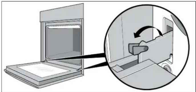 CONSTRUCTA CH110250 - Removing the appliance door - 1