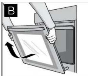 CONSTRUCTA CH110250 - Removing the appliance door - 3