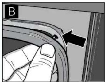 CONSTRUCTA CH1102.0 - Changing the door seal - 2