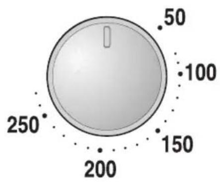 CONSTRUCTA CF21850 - Temperatuurkeuzeknop 50-275 - 2