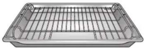 CONSTRUCTA CF21850 - Universalpfanne mit Rost Backblech Alu - 1