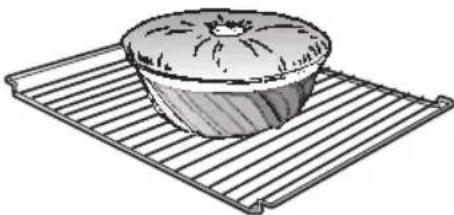 CONSTRUCTA CF21850 - Backen in Backformen Stellen Sie die Backformen immer in die Mitte des Rostes. - 1
