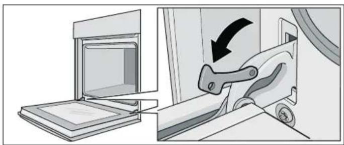 CONSTRUCTA CF132550 - Removing the appliance door - 1