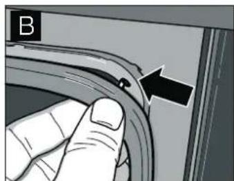 CONSTRUCTA CF132550 - Changing the door seal - 2