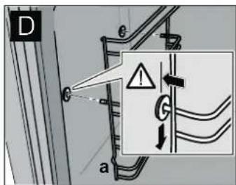 CONSTRUCTA CF232250 - Risque de brûlure du aux pieces chaudes de le compartment de cuisson! - 4