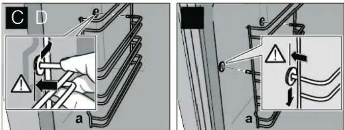 CONSTRUCTA CF232250 - Risk of burning due to hot components in the cooking compartment! - 2
