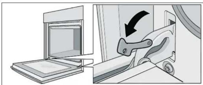 CONSTRUCTA CF232250 - Removing the appliance door - 1
