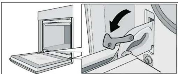 CONSTRUCTA CF130250 - Removing the appliance door - 1
