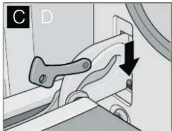 CONSTRUCTA CF130250 - Fitting the appliance door - 1