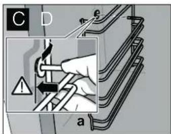 CONSTRUCTA CF130250 - Risk of burning due to hot components in the cooking compartment! - 3