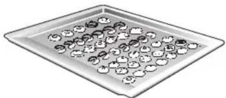CONSTRUCTA CH26880 - Backen in Backformen Stellen Sie die Backformen immer in die Mitte des Rostes. - 2