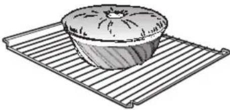 CONSTRUCTA CH26870 - Backen in Backformen Stellen Sie die Backformen immer in die Mitte des Rostes. - 1