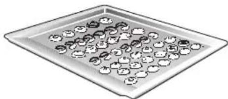 CONSTRUCTA CH23850 - Backen in Backformen Stellen Sie die Backformen immer in die Mitte des Rostes. - 2