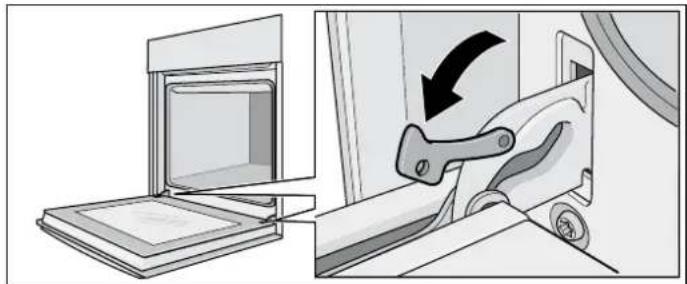 CONSTRUCTA CH230253 - Removing the appliance door - 1