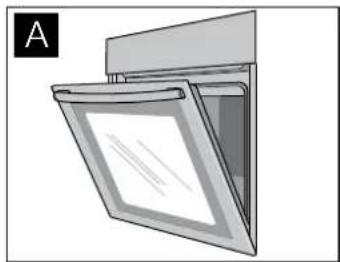 CONSTRUCTA CH230253 - Removing the appliance door - 2