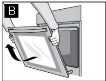 CONSTRUCTA CH230253 - Removing the appliance door - 3