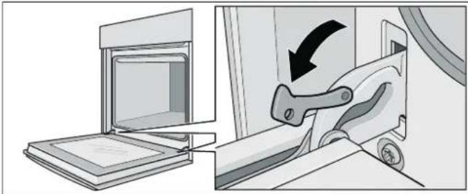CONSTRUCTA CH210253 - Removing the appliance door - 1