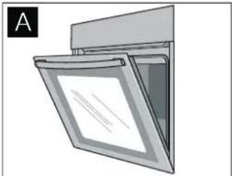 CONSTRUCTA CH210253 - Removing the appliance door - 2