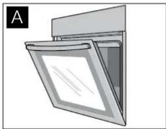 CONSTRUCTA CH132253 - Removing the appliance door - 2