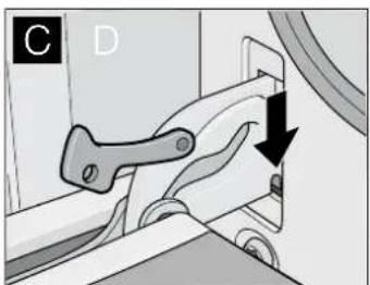 CONSTRUCTA CH132253 - Accrocher la porte de l'appareil - 1