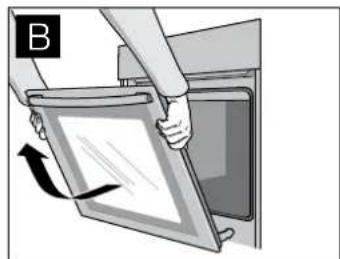 CONSTRUCTA CH232253 - Removing the appliance door - 3
