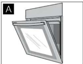 CONSTRUCTA CH232253 - Removing the appliance door - 2