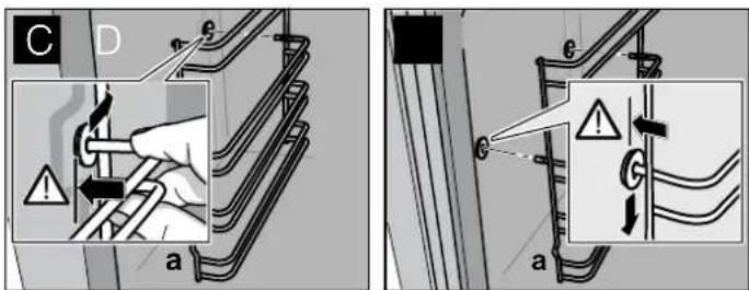 CONSTRUCTA CH232253 - Risk of burning due to hot components in the cooking compartment! - 3